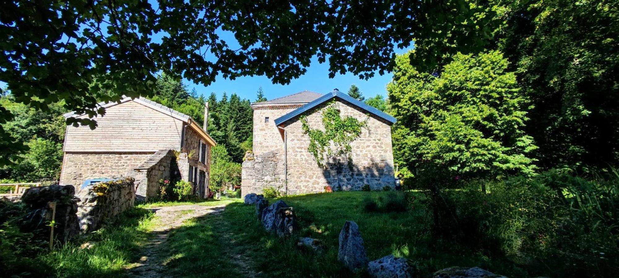 Le Pre De Maulene Villa Tence Bagian luar foto